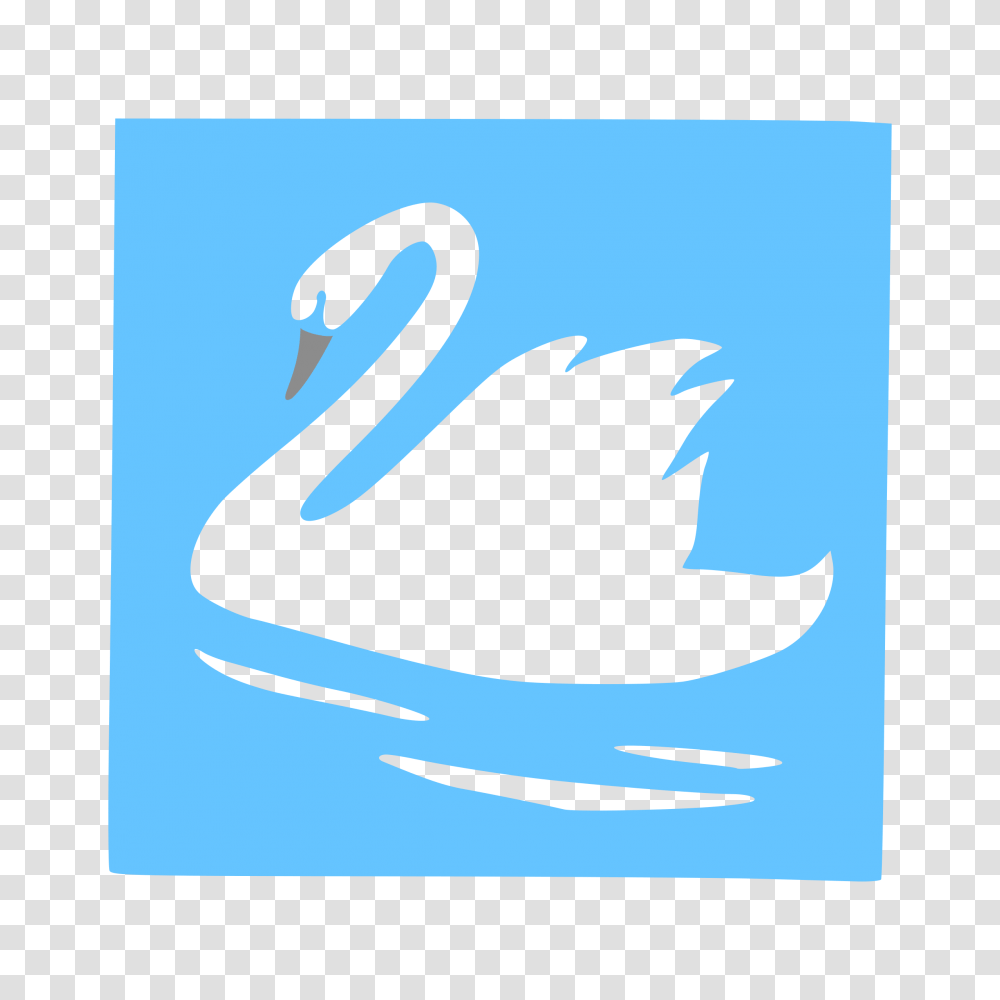 Clipart, Waterfowl, Bird, Animal, Swan Transparent Png