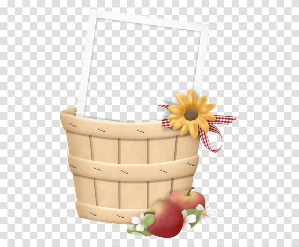 Clipart Wedding Tabla Basket Of Apples Clipart, Plant, Box, Food, Flower Transparent Png
