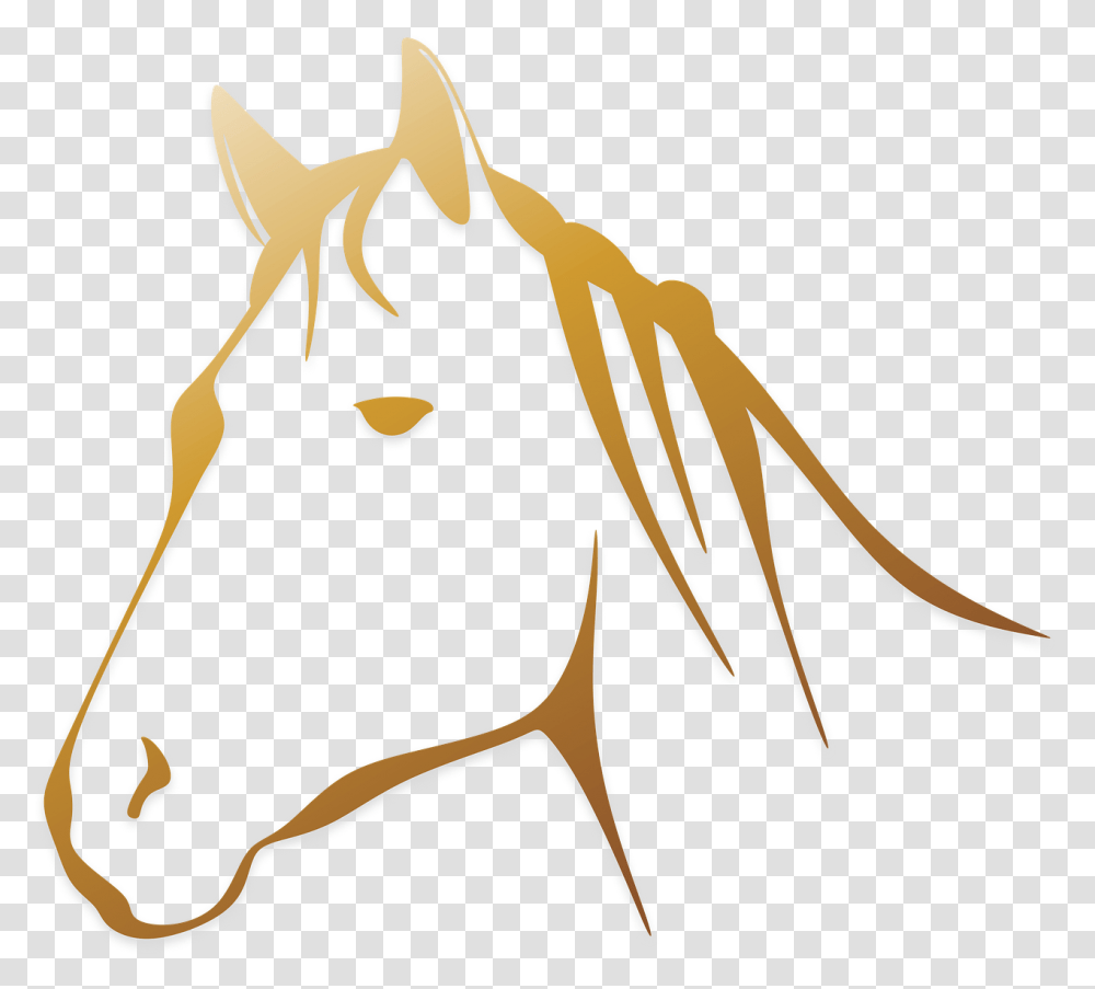 Clipart White Horse, Bow, Mammal, Animal Transparent Png