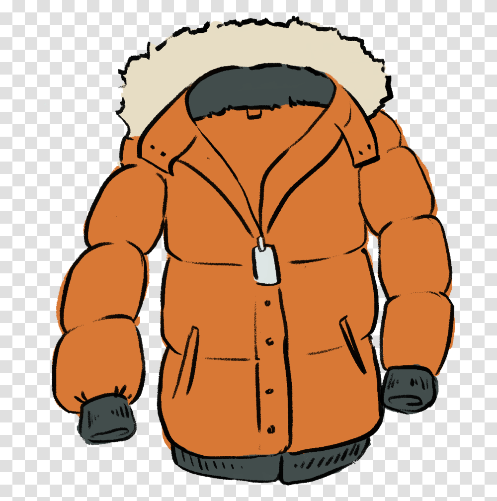Clipart Winter Jacket Clipart Winter Jacket Winter Coat Clipart, Apparel, Hood, Overcoat Transparent Png