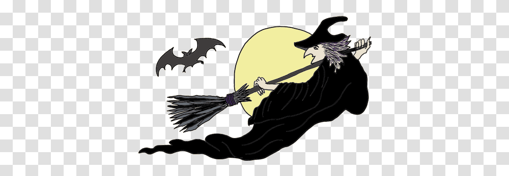 Clipart With Background Halloween Witch Cartoon, Weapon, Outdoors, Lute, Musical Instrument Transparent Png