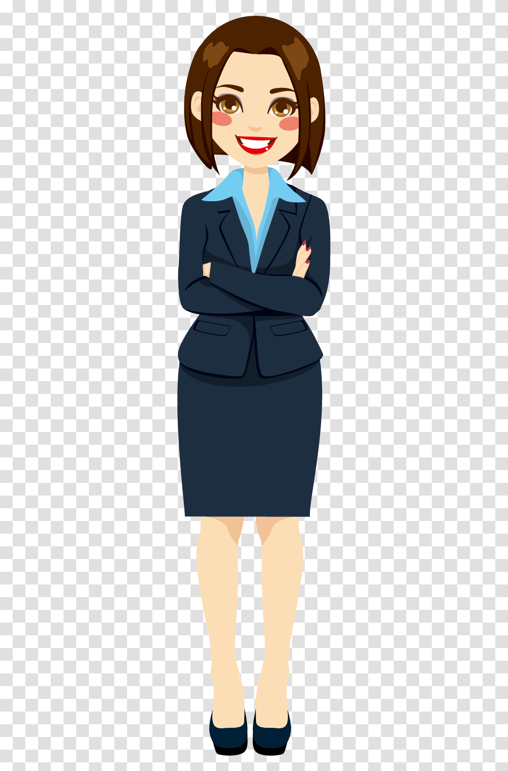 Clipart Woman Suit Girl Formal Attire Clipart, Apparel, Person, Human Transparent Png