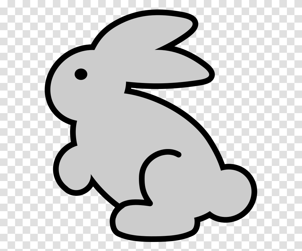 Clipartist Net Clip Art Easter Bunny Black And White Clip Art, Rodent, Mammal, Animal, Silhouette Transparent Png