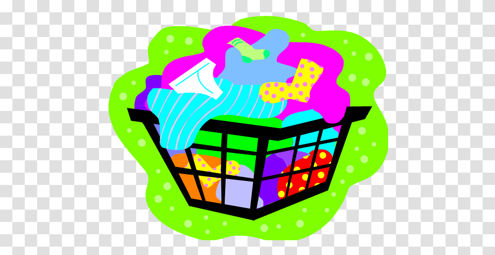 Cliparts Change Clothes, Shopping Basket, Rubix Cube Transparent Png