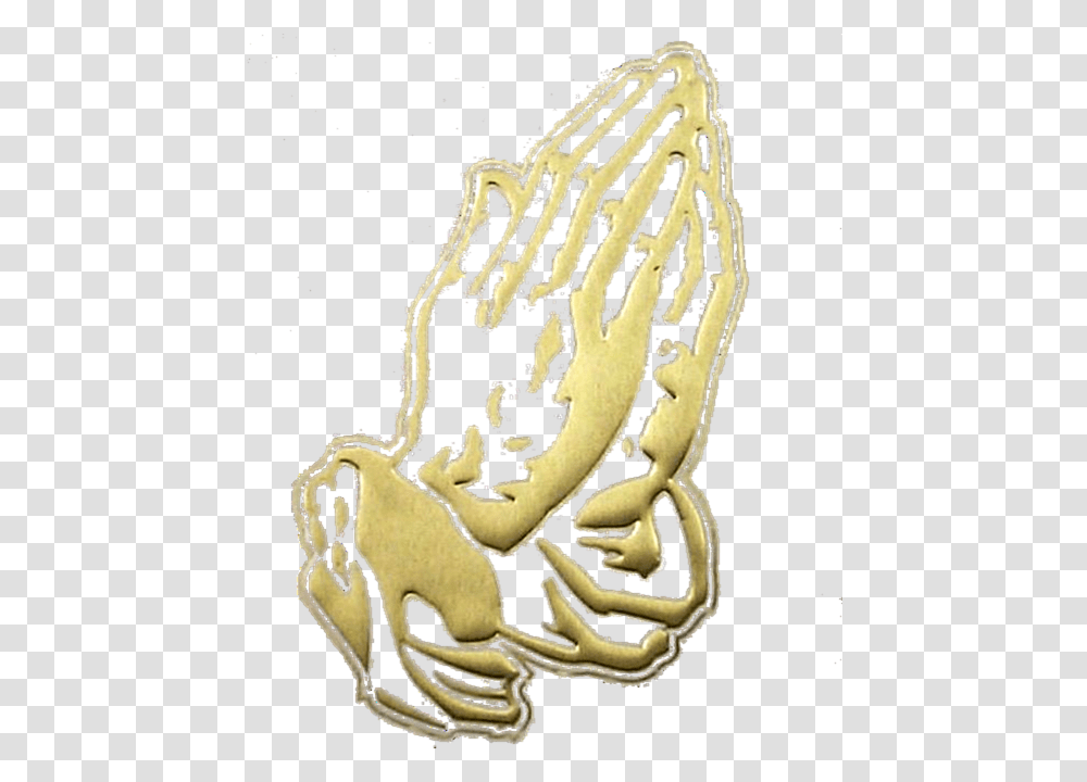 Cliparts Praying Hands And Cross Clipart Gold Praying Hands, Animal, Food, Wildlife Transparent Png