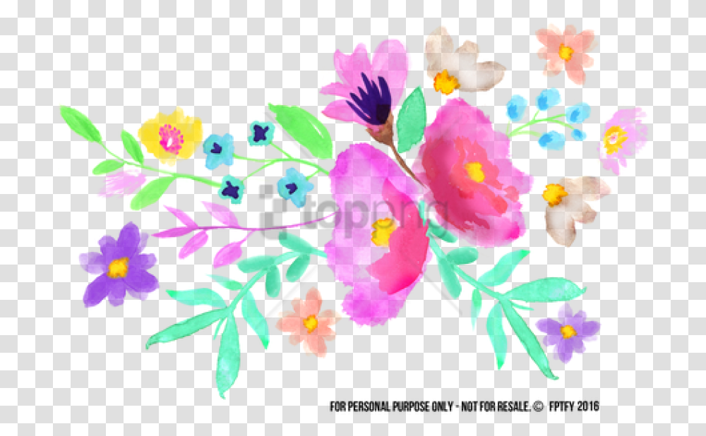 Cliparts Real Flowers Spring Watercolor Clip Art, Graphics, Floral Design, Pattern, Plant Transparent Png