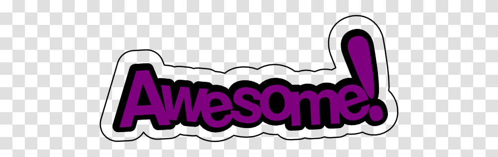 Cliparts Word Awesome, Alphabet, Logo Transparent Png