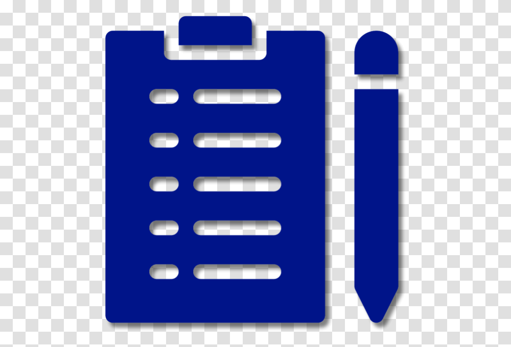 Clipboard And Pen Icon, Number, Word Transparent Png