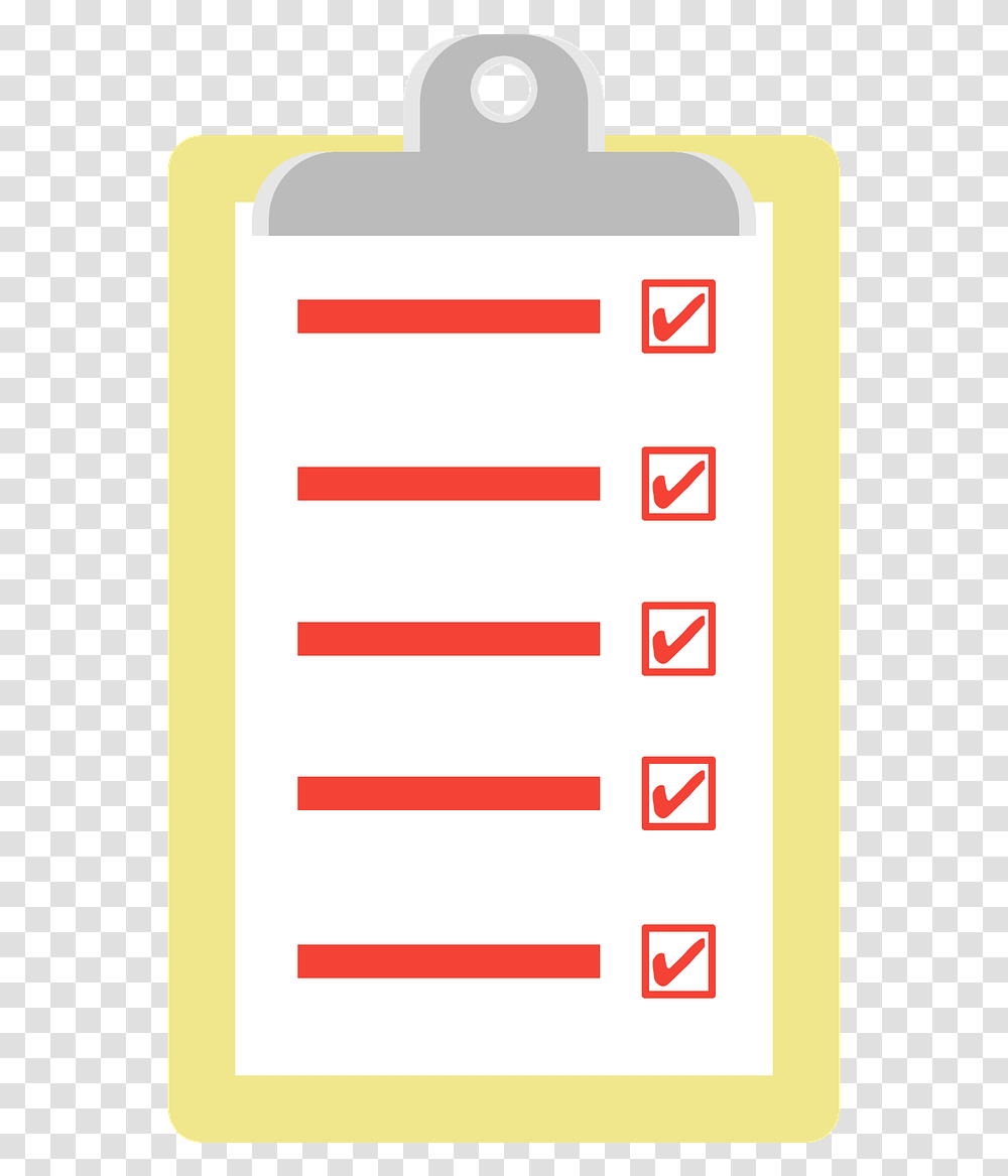 Clipboard Checklist Business Free Picture Parallel, First Aid, Number Transparent Png