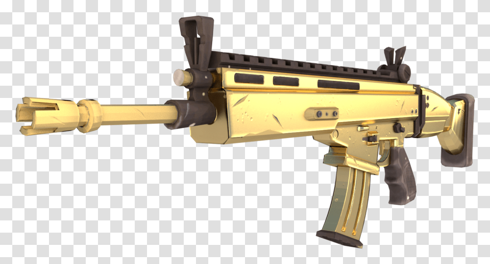Clipcookdiarynet Drawn Scar Background 28 Fortnite Br Golden Scar, Gun, Weapon, Weaponry, Machine Gun Transparent Png