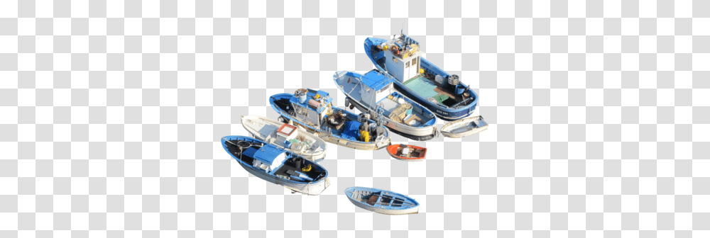 Clipped Boat Birds Eye, Vehicle, Transportation, Spaceship, Aircraft Transparent Png