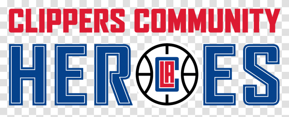 Clippers Community Heroes Los Angeles Clippers, Label, Logo Transparent Png