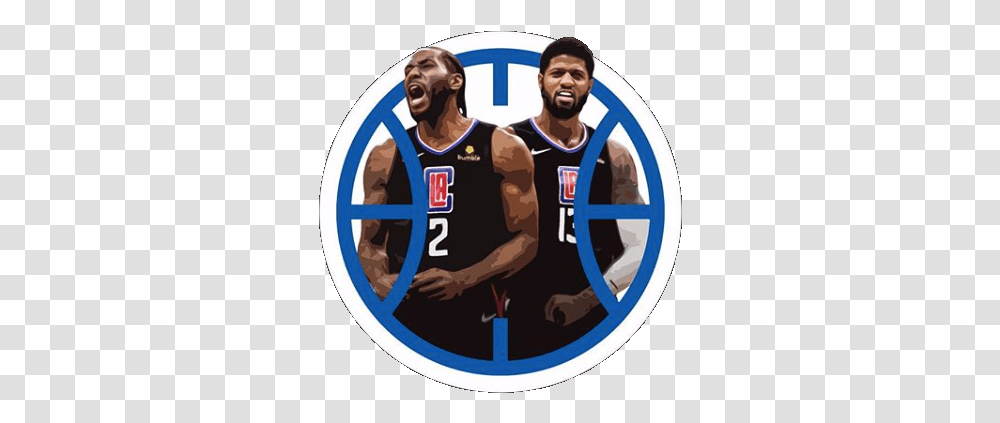 Clippers Logo With The Duo Laclippers 2021, Person, Word, People, Poster Transparent Png