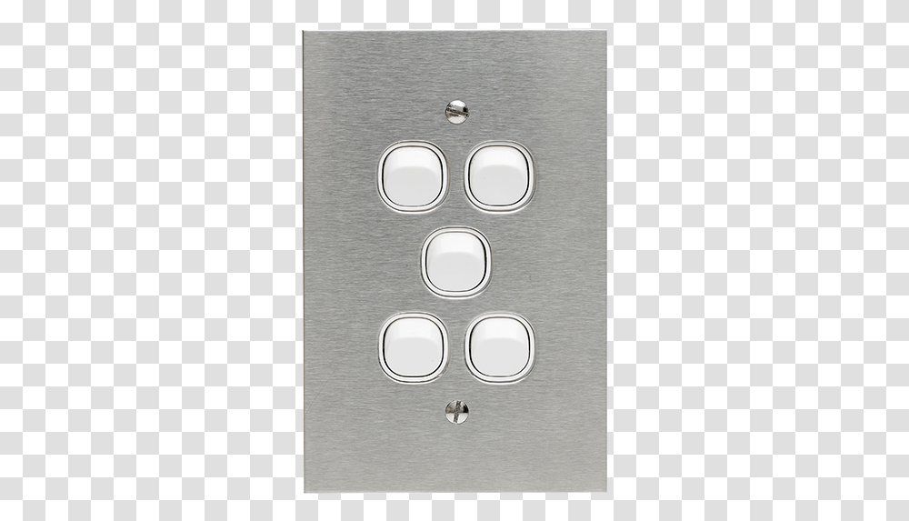 Clipsal Stainless Steel Switch, Electrical Device Transparent Png