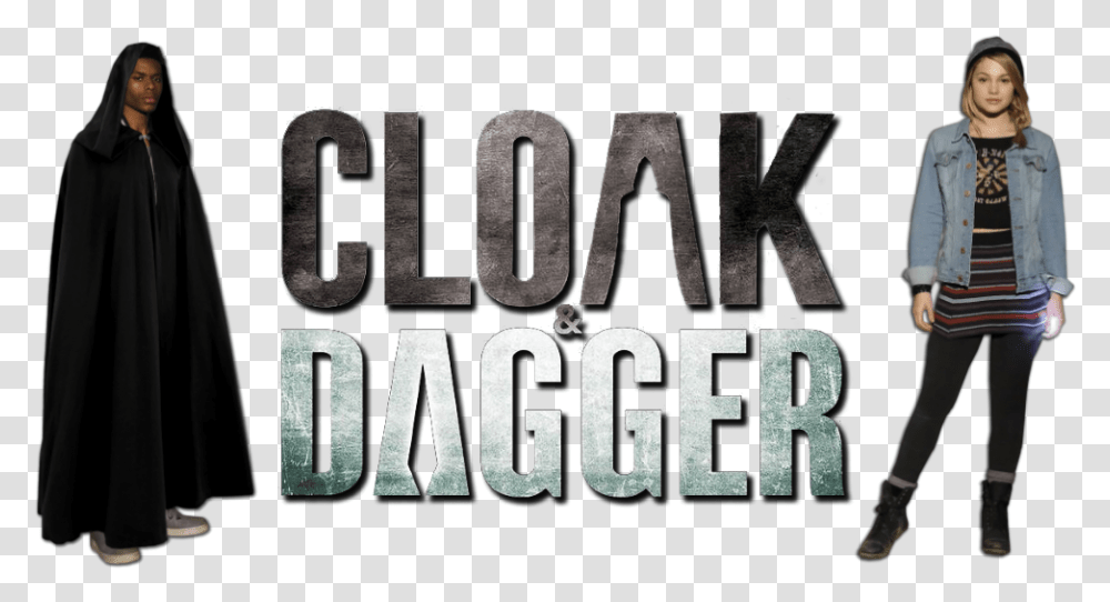 Cloak And Dagger, Person, Word, Shoe, Alphabet Transparent Png