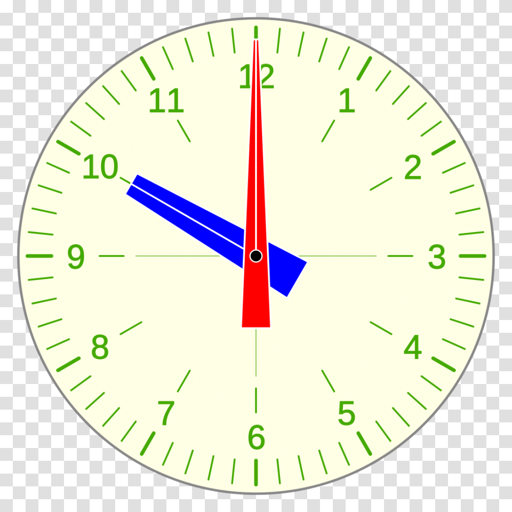 Clock 12 05, Analog Clock, Compass Transparent Png