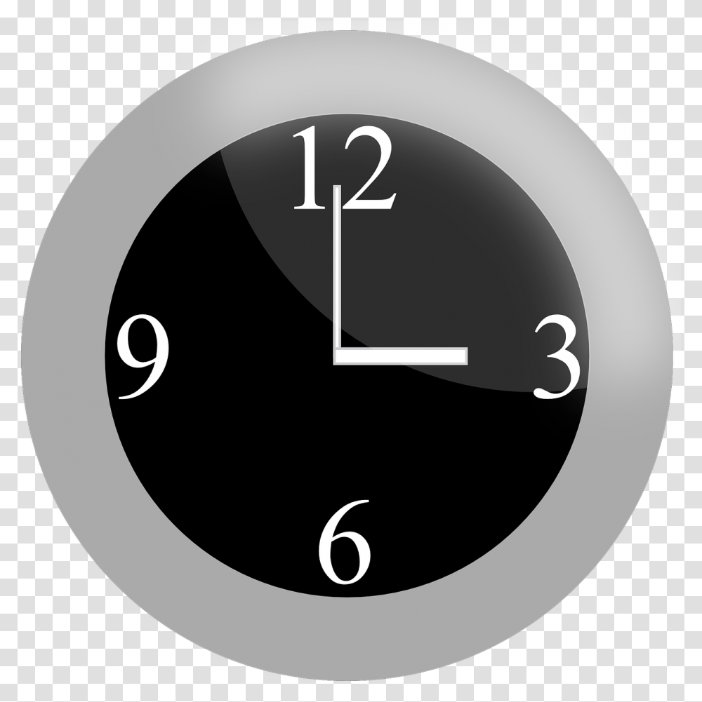 Clock Analog Time Analog Clock Hour Three O Clock Clock, Wall Clock Transparent Png