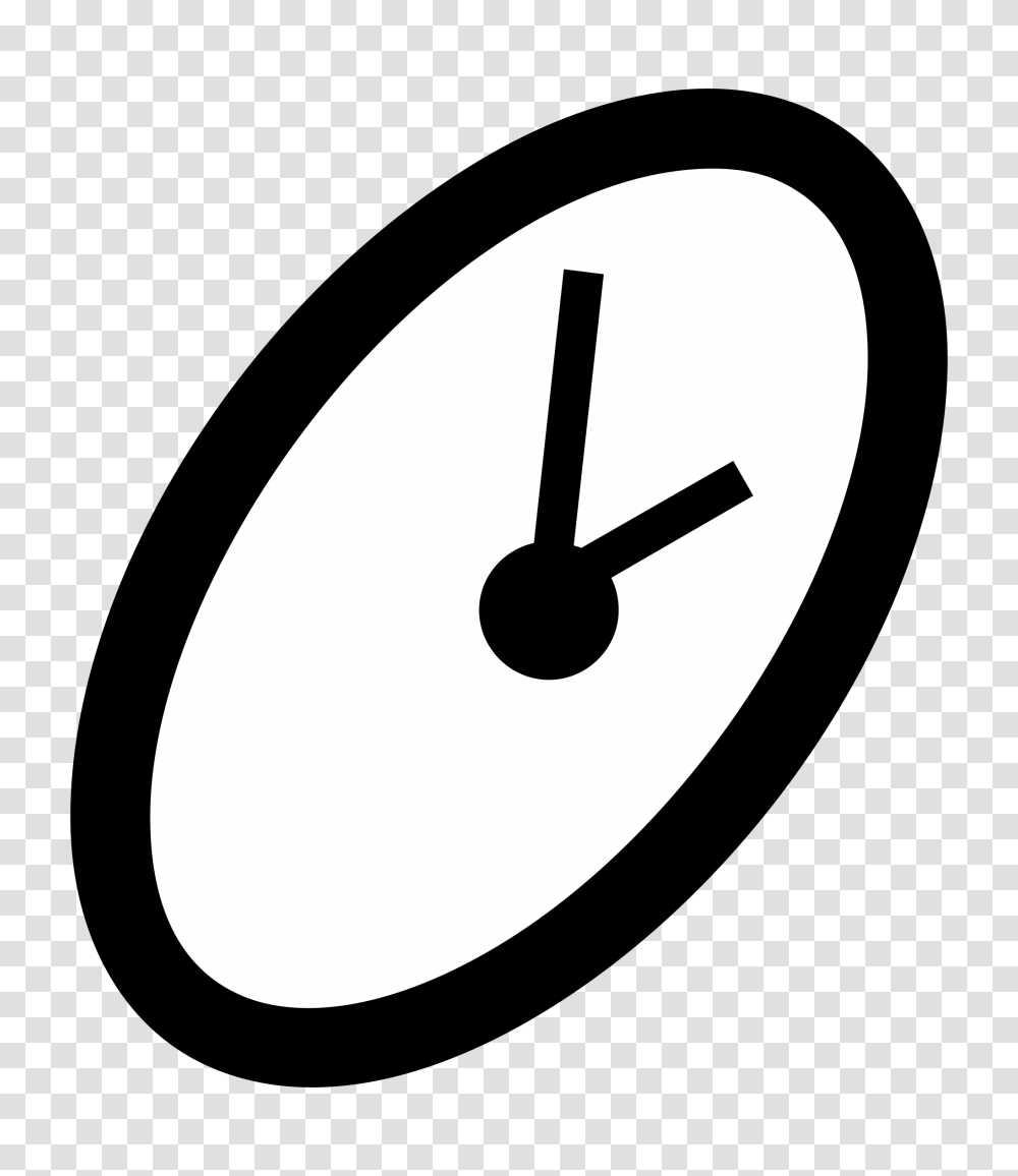 Clock Clipart Logo, Stencil, Moon, Outdoors Transparent Png