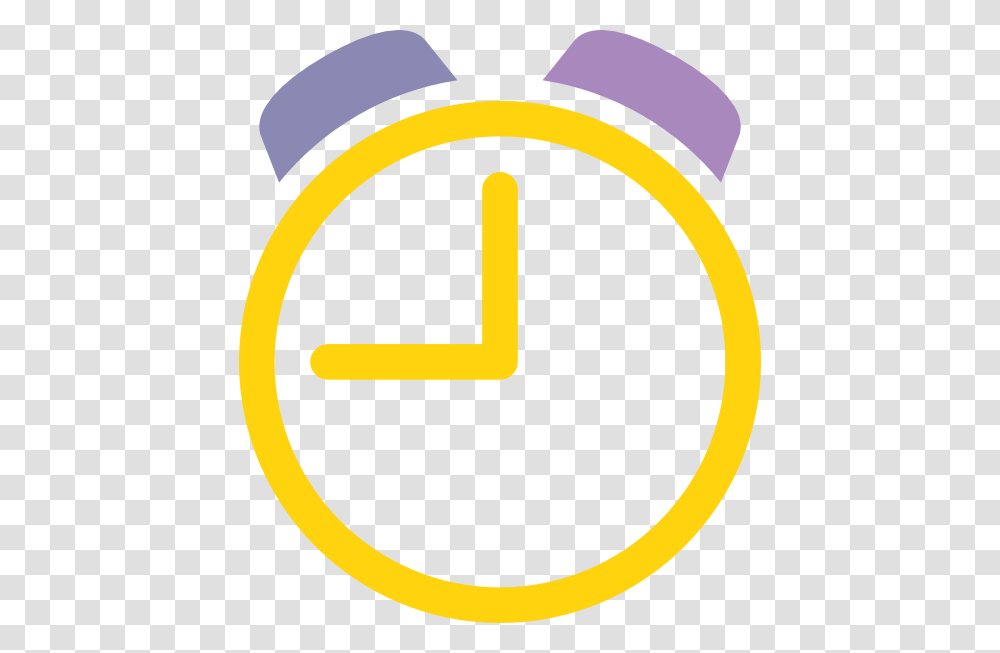 Clock Clipart Yellow, Alarm Clock, Tape, Number Transparent Png