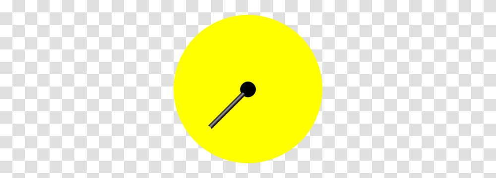 Clock Clipart Yellow, Gauge, Balloon, Tachometer, Tennis Ball Transparent Png