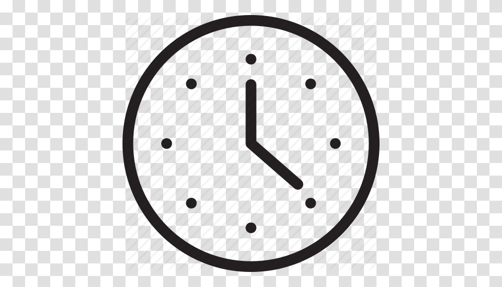 Clock Date Interface Schedule Sign Time Watch Icon Icon, Analog Clock, Wall Clock Transparent Png