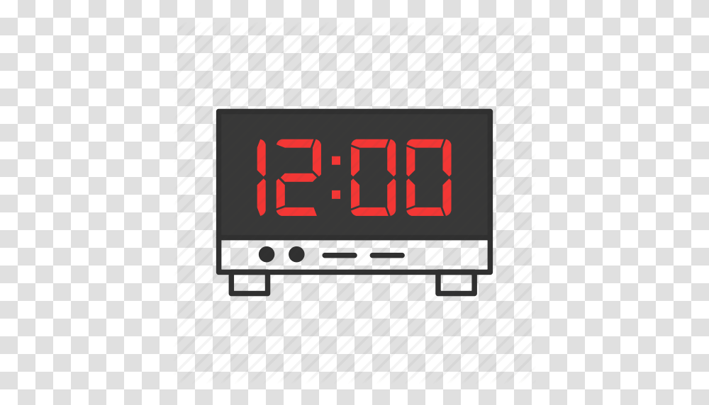 Clock Digital Clock Timer Watch Icon, Scoreboard Transparent Png