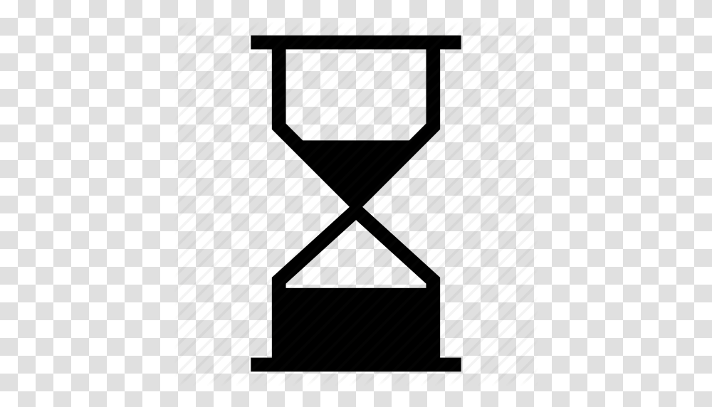 Clock Eggtimer Hourglass Hourglassmoney Sand Time Timer Icon, Silhouette Transparent Png