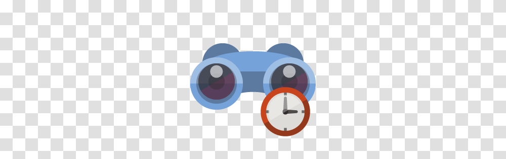 Clock, Electronics, Binoculars, Tape Transparent Png