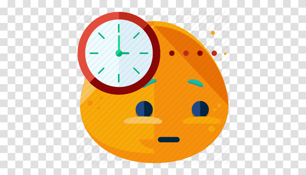 Clock Emoji Emoticon Smiley Time Waiting Icon, Clock Tower, Architecture, Building, Analog Clock Transparent Png