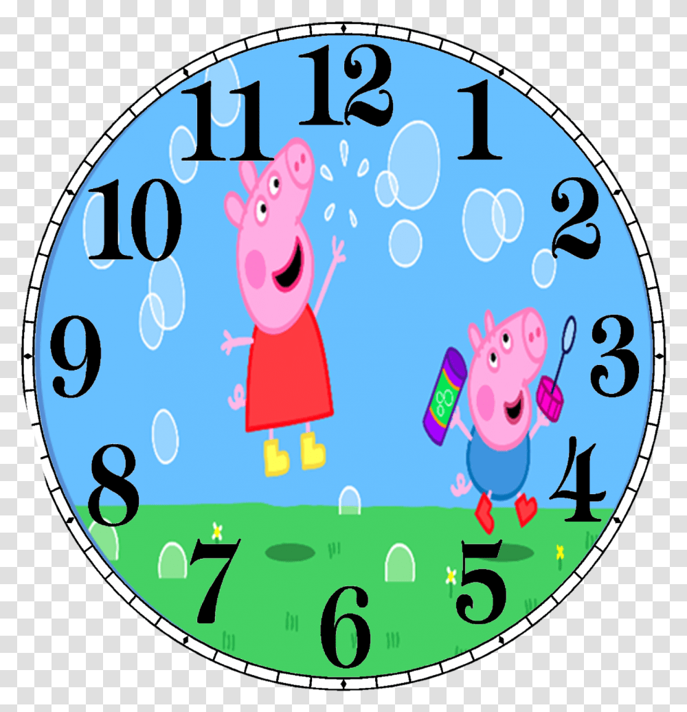 Clock Face Clipart Cartoon Clock Face, Analog Clock, Meal, Food, Wall Clock Transparent Png