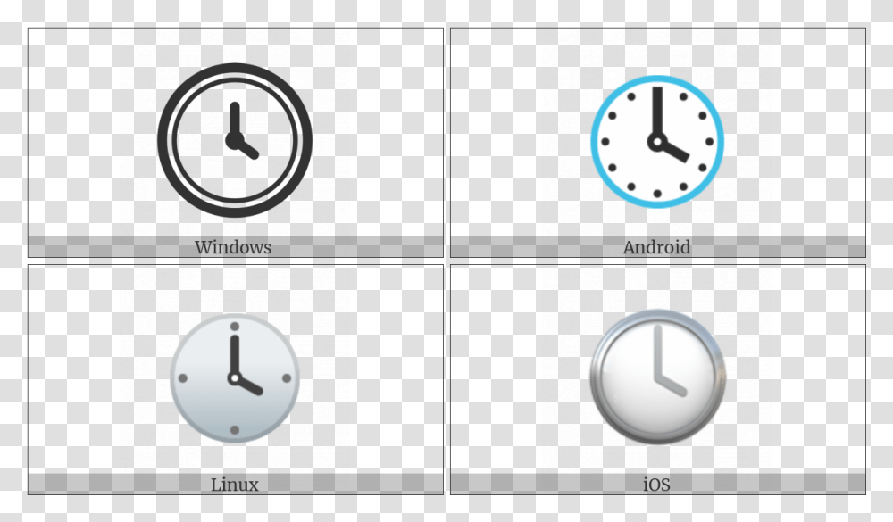 Clock Face Four Oclock On Various Operating Systems Circle, Analog Clock, Clock Tower, Architecture, Building Transparent Png