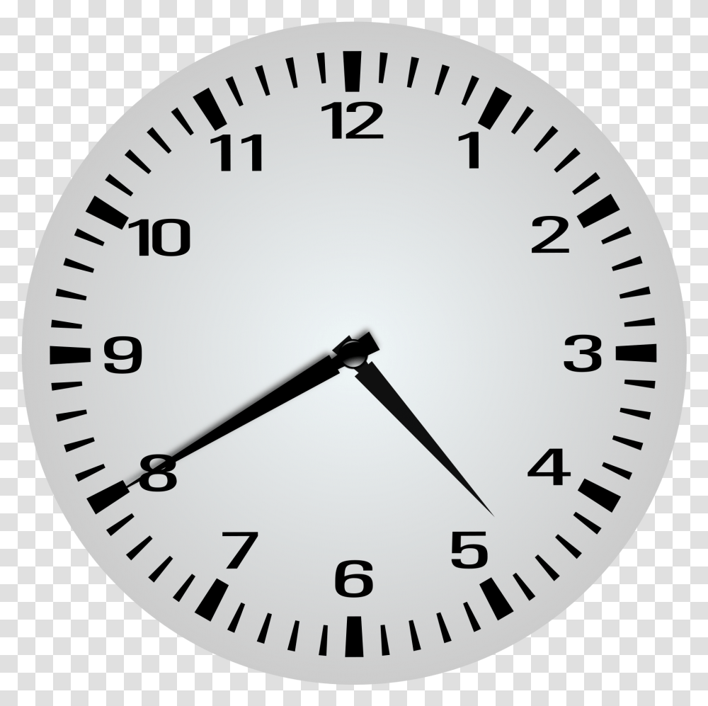 Clock Face Three Forty 3 40 Clipart Clock At 5, Analog Clock, Wall Clock Transparent Png