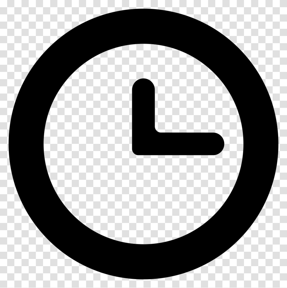 Clock Icon Clock Icon For Photoshop, Sign, Tape, Rug Transparent Png