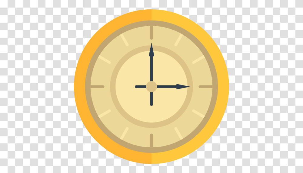 Clock Icon Picture Gold Clock Icon, Analog Clock, Clock Tower, Architecture, Building Transparent Png