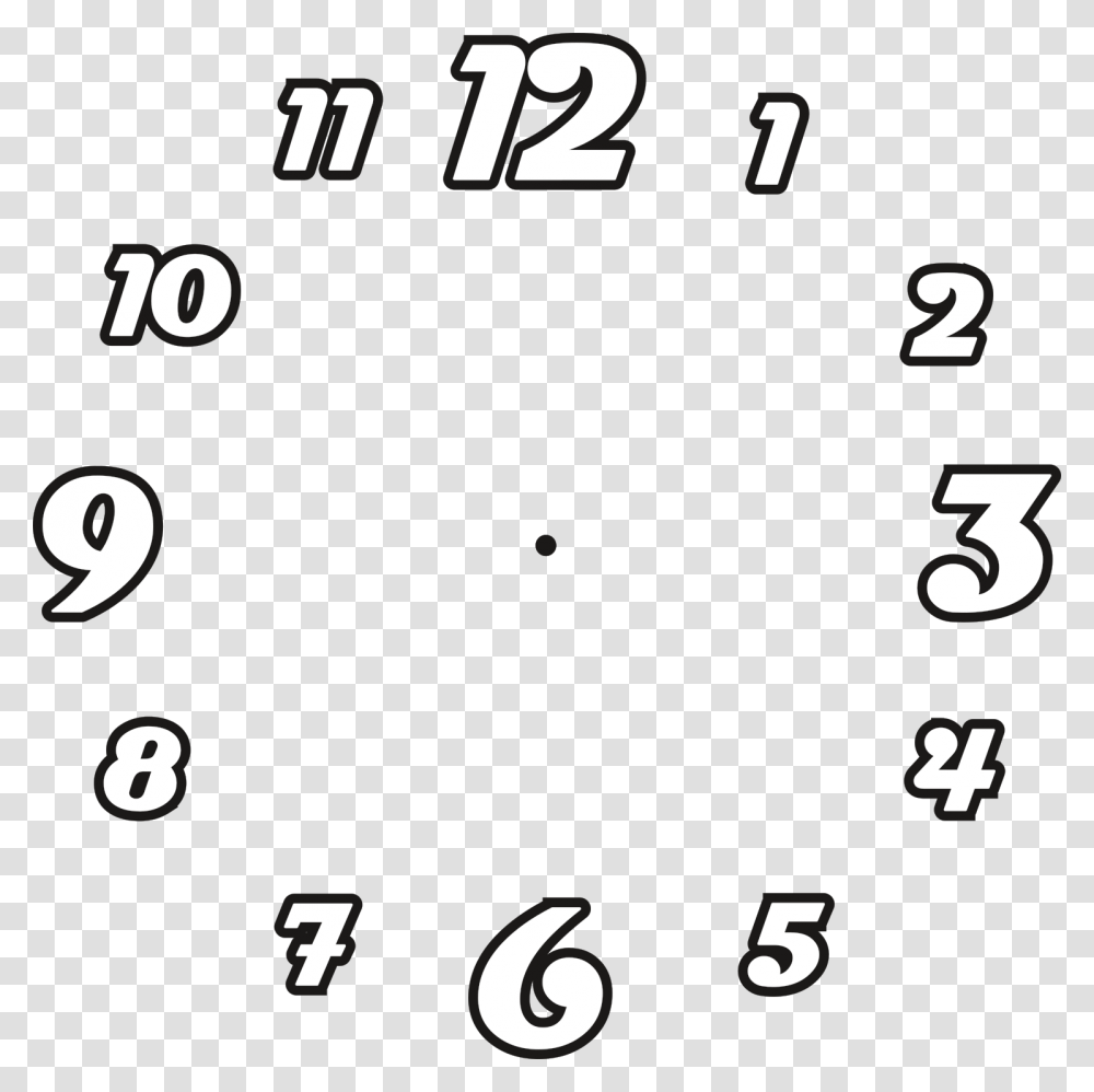 Clock Numbers For Printing, Analog Clock, Gauge Transparent Png