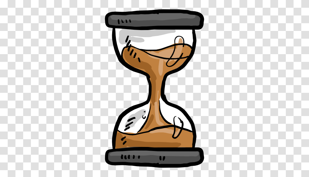 Clock Time Hourglass Waiting Time And Date Icon, Goblet Transparent Png