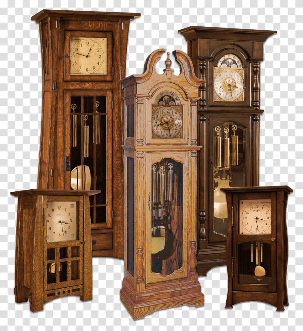 Clocks By Liberty Clocks Llc Shipshewana In Cupboard, Wall Clock, Analog Clock Transparent Png