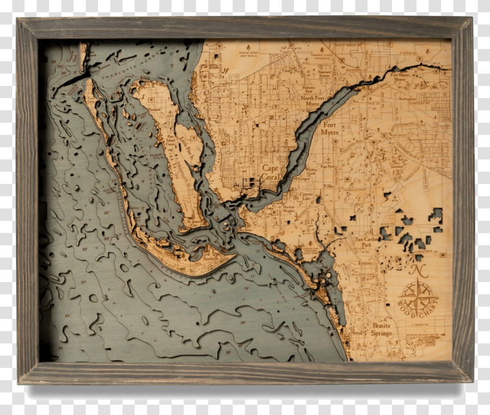 Clocks Sold By Timeless Fort Myers, Map, Diagram, Plot, Atlas Transparent Png