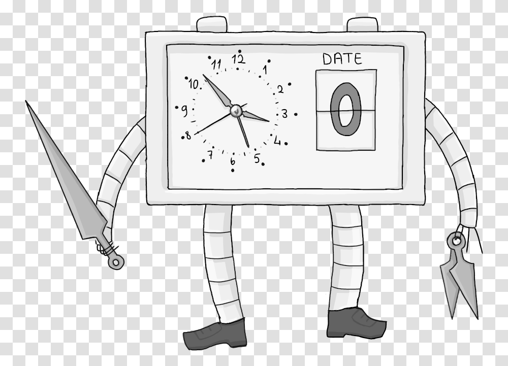 Clondar Cartoon, Analog Clock, Clock Tower, Architecture, Building Transparent Png