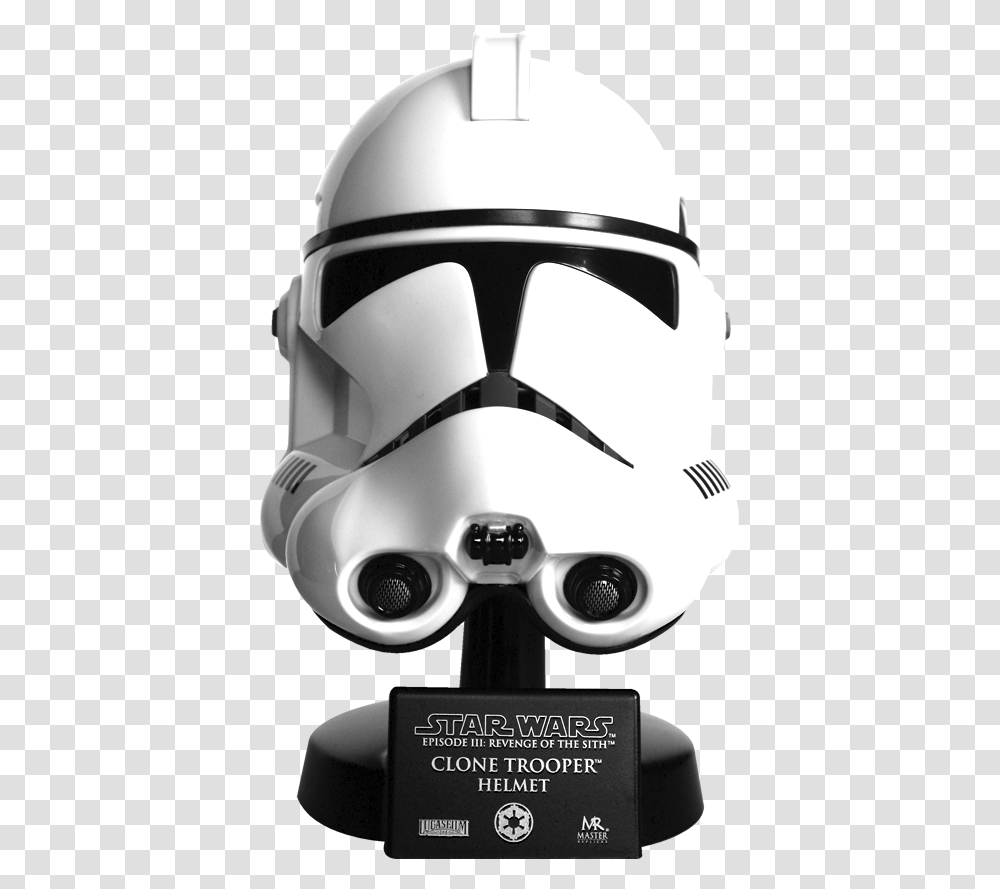 Clone Trooper Helmet Side View Front And Back Viewstar Clone Trooper Helmet Front, Apparel, Electronics, Logo Transparent Png
