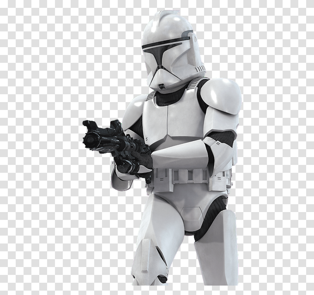 Clone Trooper Wookieepedia Fandom Star Wars Episode 2 Stormtrooper, Helmet, Clothing, Apparel, Robot Transparent Png