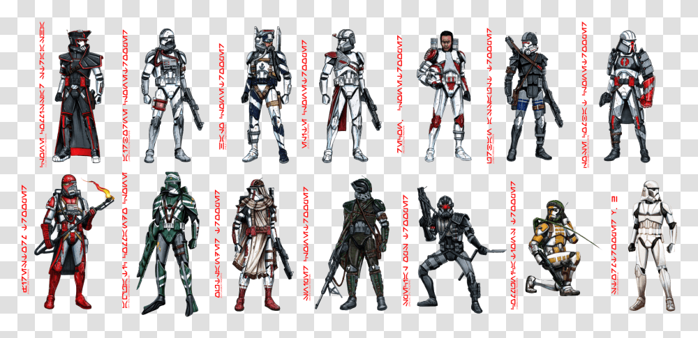 Clone Troopers Star Wars Vehicles Sith Clone Trooper Star Wars Clone Designs, Person, Human Transparent Png