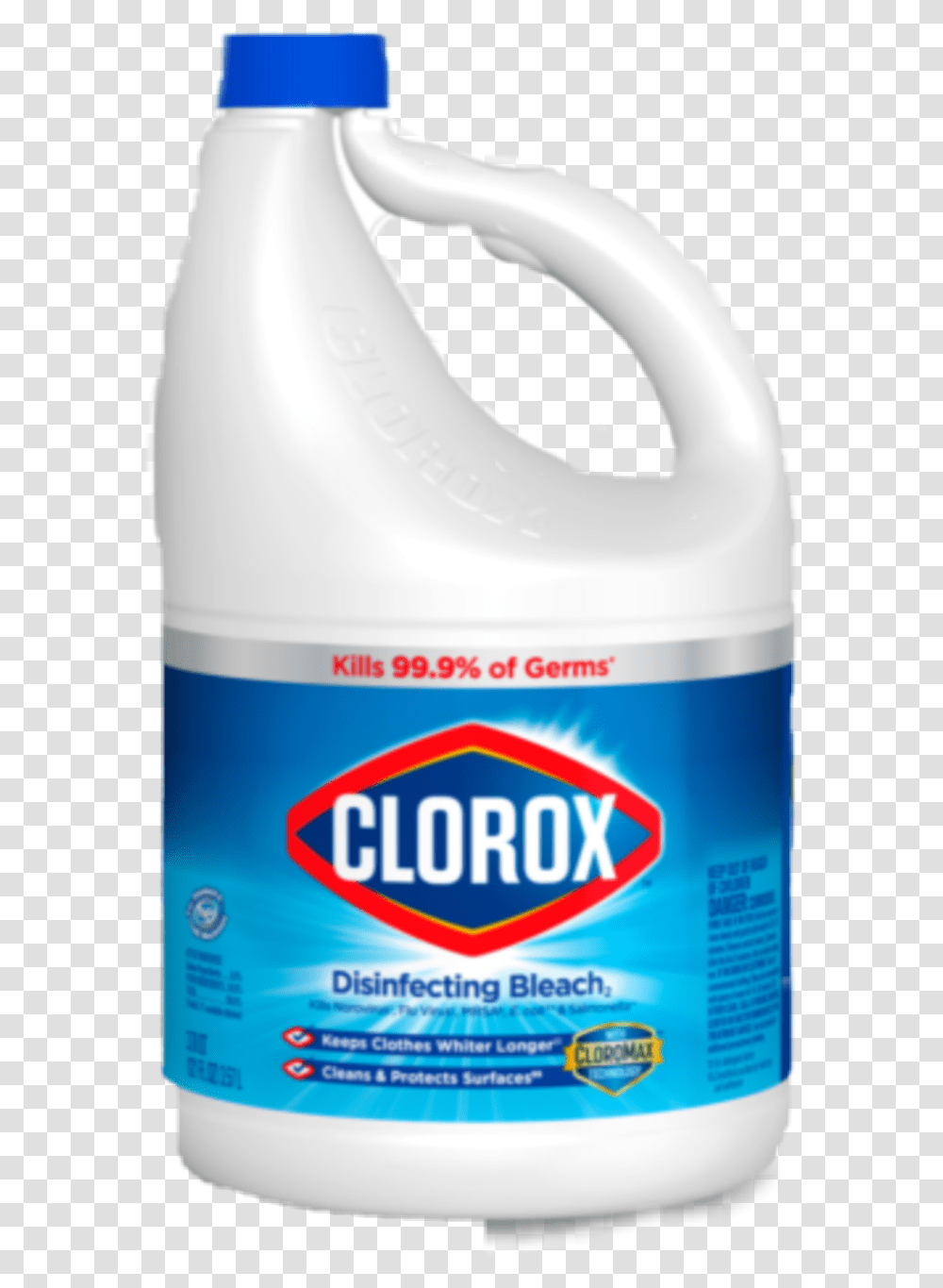 Clorox Bleach, Beverage, Drink, Bottle, Label Transparent Png