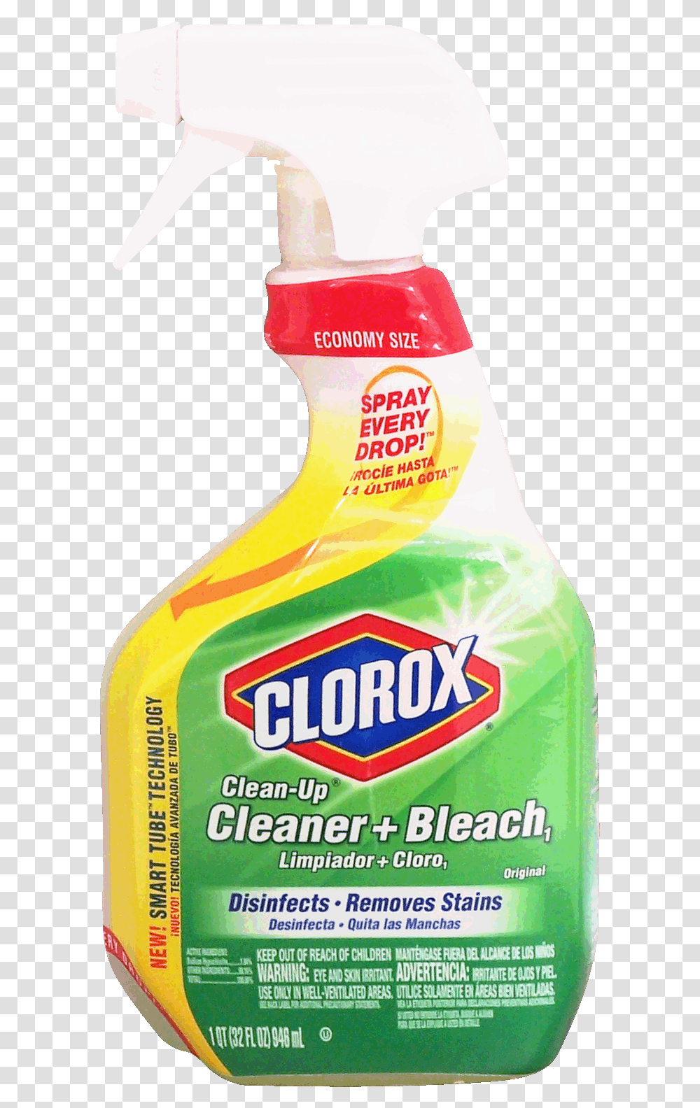 Clorox Clean Up Cleaner With Bleach Full Size Picture Clorox Clean Up, Ketchup, Food, Mustard Transparent Png