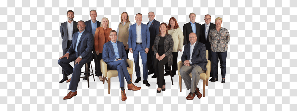 Clorox Executive Team Social Group, Sitting, Person, Shoe, Footwear Transparent Png