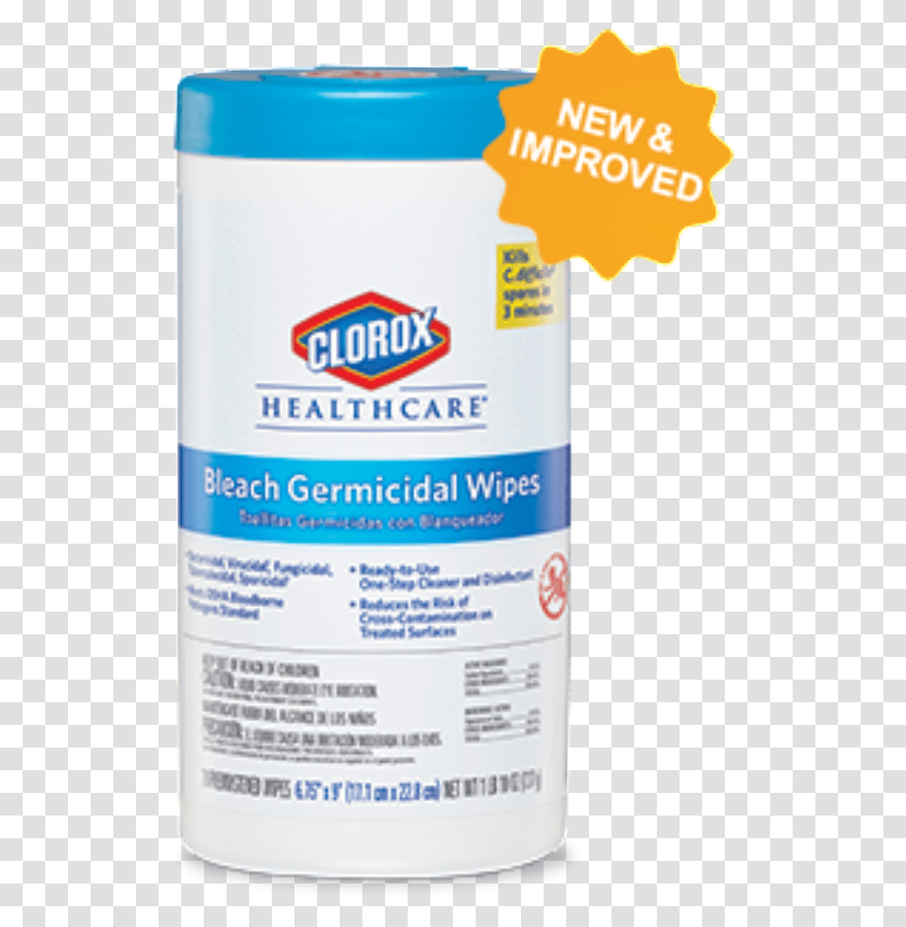 Clorox Germicidal Wipes, Paint Container, Can, Tin, Spray Can Transparent Png