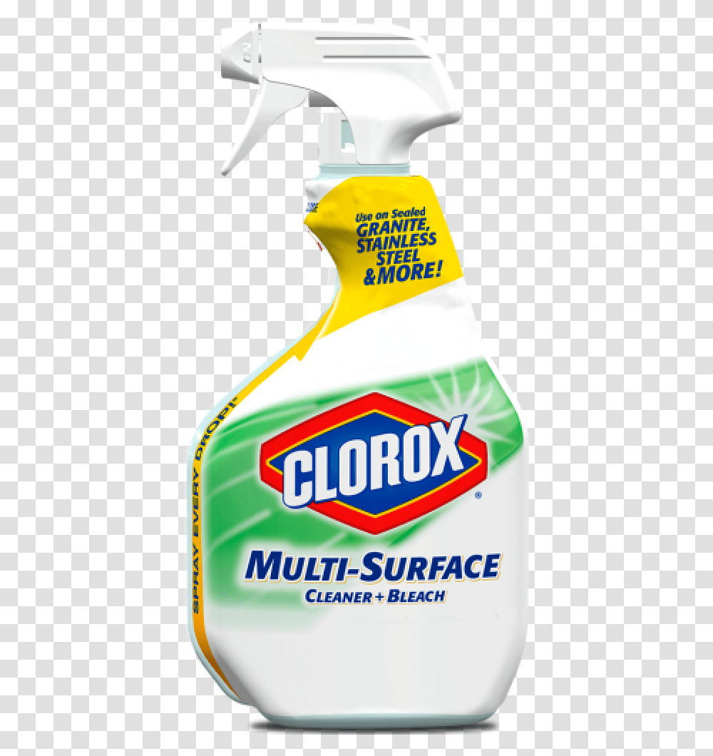 Clorox Multi Surface Cleaner Bleach, Food, Bottle, Mustard Transparent Png