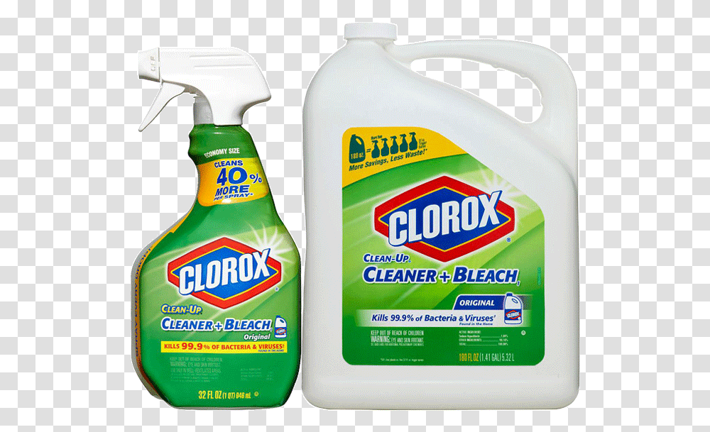 Clorox Multi Surface Cleaner Bleach, Label, Bottle, Nature Transparent Png