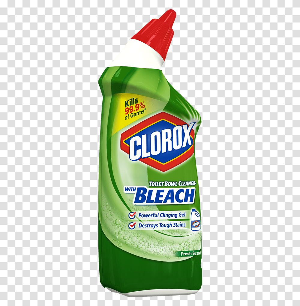 Clorox Toilet Bowl Cleaner, Bottle, Cosmetics, Tin Transparent Png