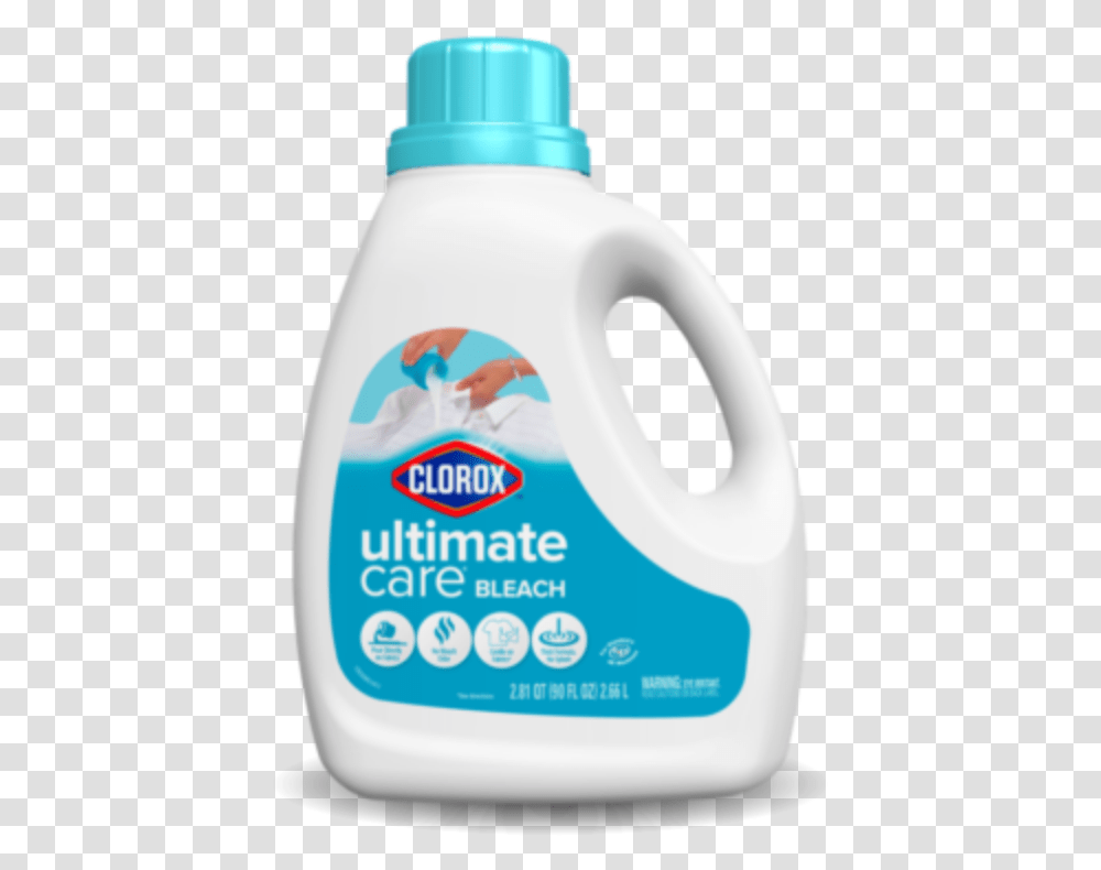 Clorox Ultimate Care Bleach, Bottle, Lotion, Sunscreen, Cosmetics Transparent Png